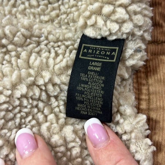 Vintage Arizona corduroy Sherpa lined jacket - Picture 6 of 10